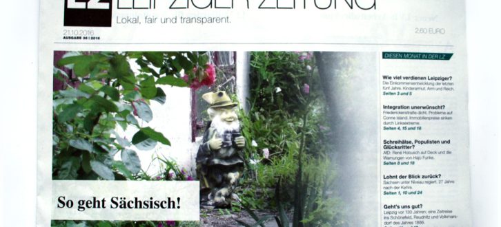 Titelbild der Leipziger Zeitung Nr. 36. Foto: L-IZ