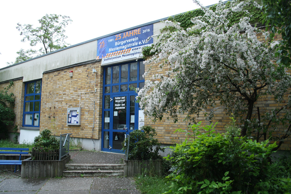 Stadtteilzentrum Messemagistrale. Foto: Ralf Julke