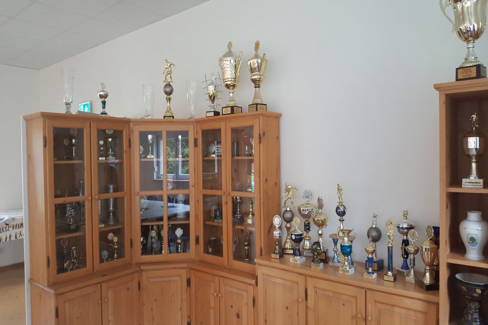 Vereinsheim-Chic in der Oberlausitz. Foto: Marko Hofmann