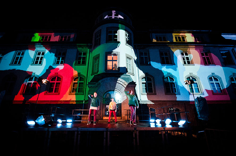 Zur „phänoMEDIA“ präsentiert sich die Fakultät in den schillerndsten Farben. Foto: Martin Ludewig/HTWK Leipzig