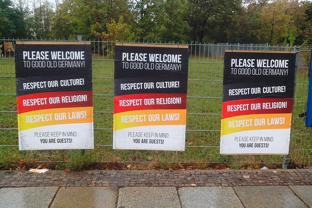 Plakate, im Leipziger Westen gesehen. Foto: privat