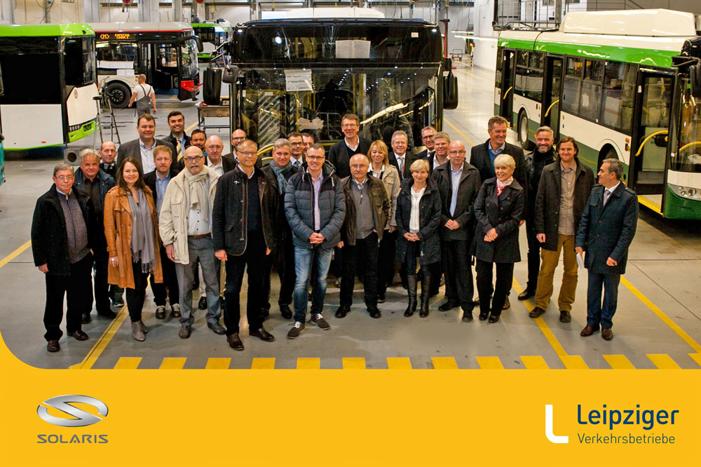 Besuch des AR der Leipziger Verkehrsbetriebe in Poznan. Foto: LVB