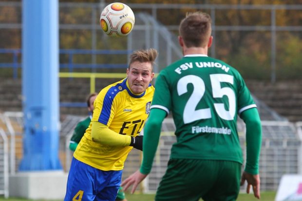 Mit dem Kopf zur Stelle: Marcel Trojandt. Foto: Jan Kaefer