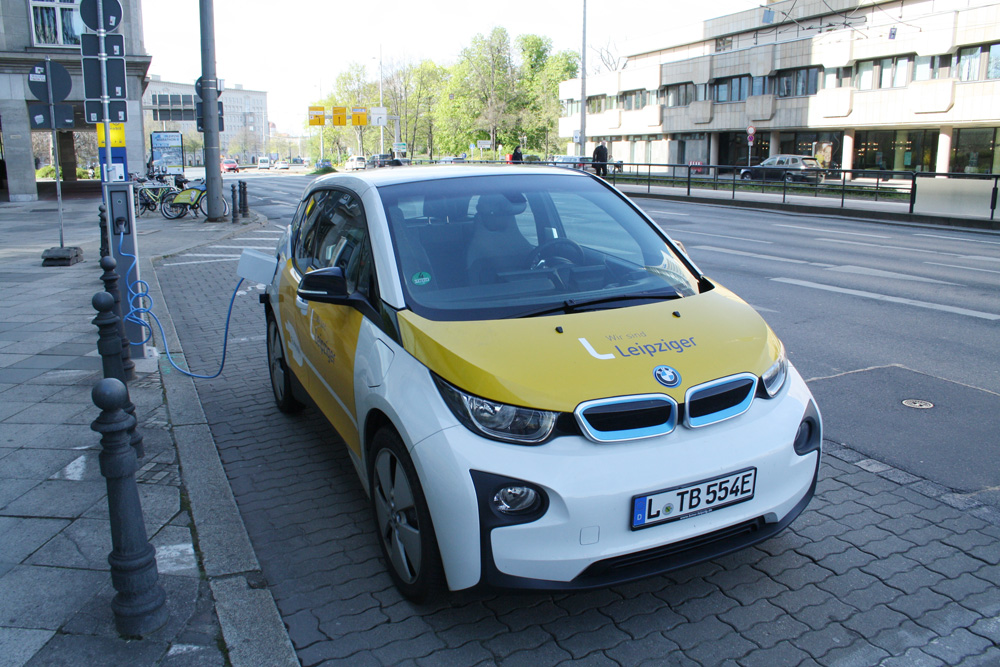Elektromobilität allein wird am Leipziger CO2-Problem nichts ändern. Foto: Ralf Julke