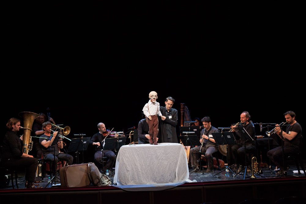 Musicbanda Franui & Nikolaus Habjan, Innsbruck / Wien. Foto: Julia Stix, Wien