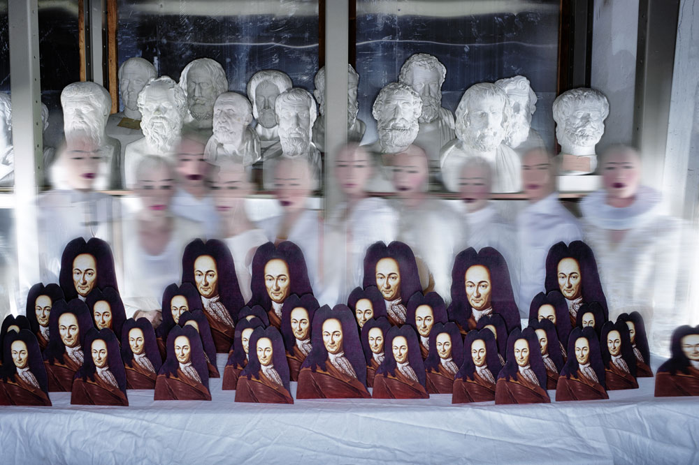 Leibniz-Fotomotiv aus der Ausstellung „Schönste aller Welten“. Foto: Olaf Martens