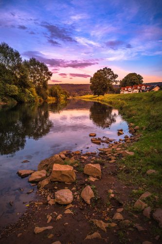 Zwickauer Mulde bei Waldenburg. Foto: Katja Eidam