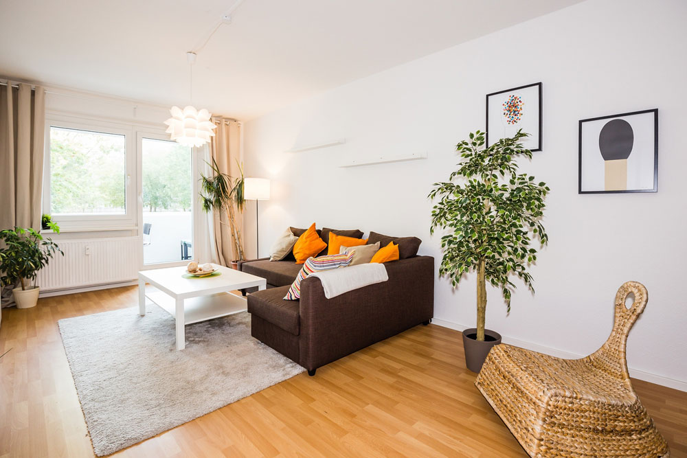 Die Musterwohnungen können besichtigt werden. Foto: GCP