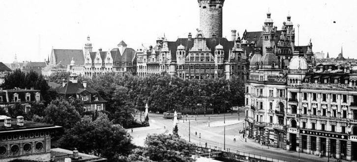 Der Stolz einer wachsenden Stadt. Das Neue Rathaus um 1914 herum. Foto: Stadtarchiv Leipzig