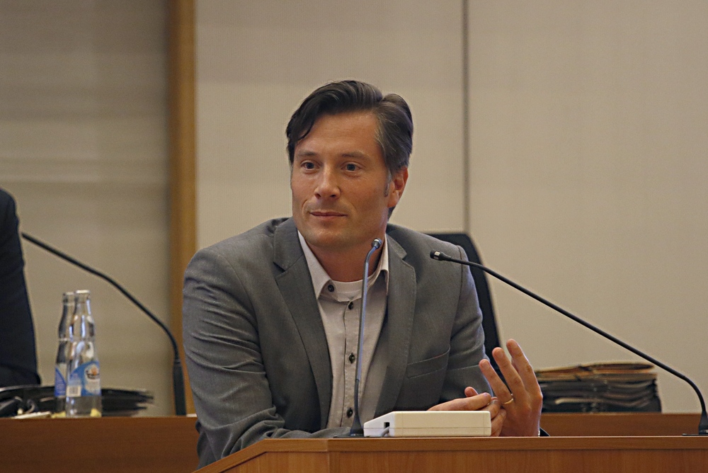 Ordnungsbürgermeister Heiko Rosenthal im Stadtrat. Foto: Alexander Böhm
