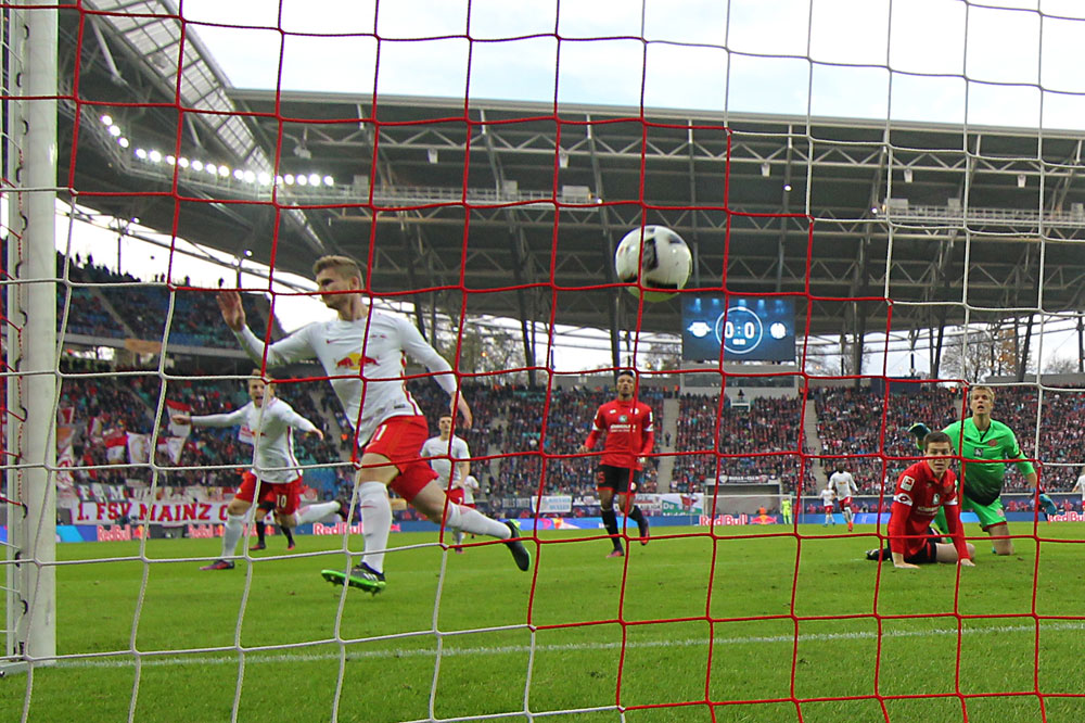 Timo Werner traf gleich doppelt. Foto: GEPA pictures/Roger Petzsche