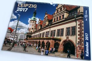 Der Leipzig-Kalender aus dem Sax-Verlag. Foto: Ralf Julke