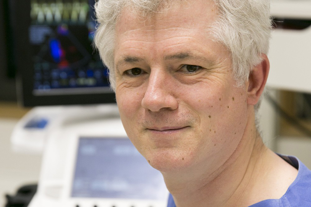 Prof. Dr. Andreas Hagendorff, stellvertretender Leiter der Abteilung Kardiologie und Angiologie am UKL, ist lokaler Gastgeber von „EuroEcho Imaging 2016“. Foto: Stefan Straube / UKL