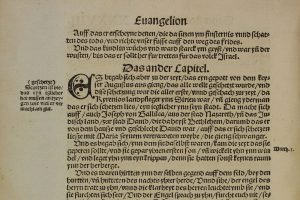 Martin Luther: Das Newe Testament Deutzsch, Wittenberg (Auszug). 1522 UBL: Libri.Sep.A.1503