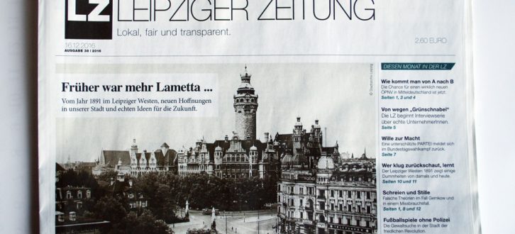 Leipziger Zeitung: Früher war mehr Lametta ... Foto: L-IZ