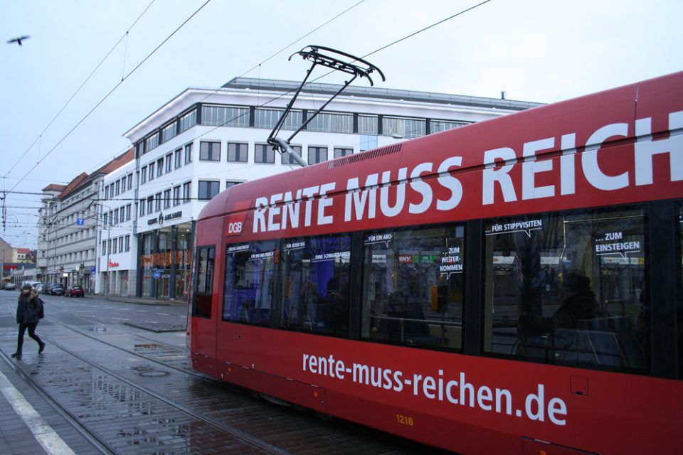 Wenn die Rente nicht mal für eine Leipziger Straßenbahnfahrkarte reicht ...