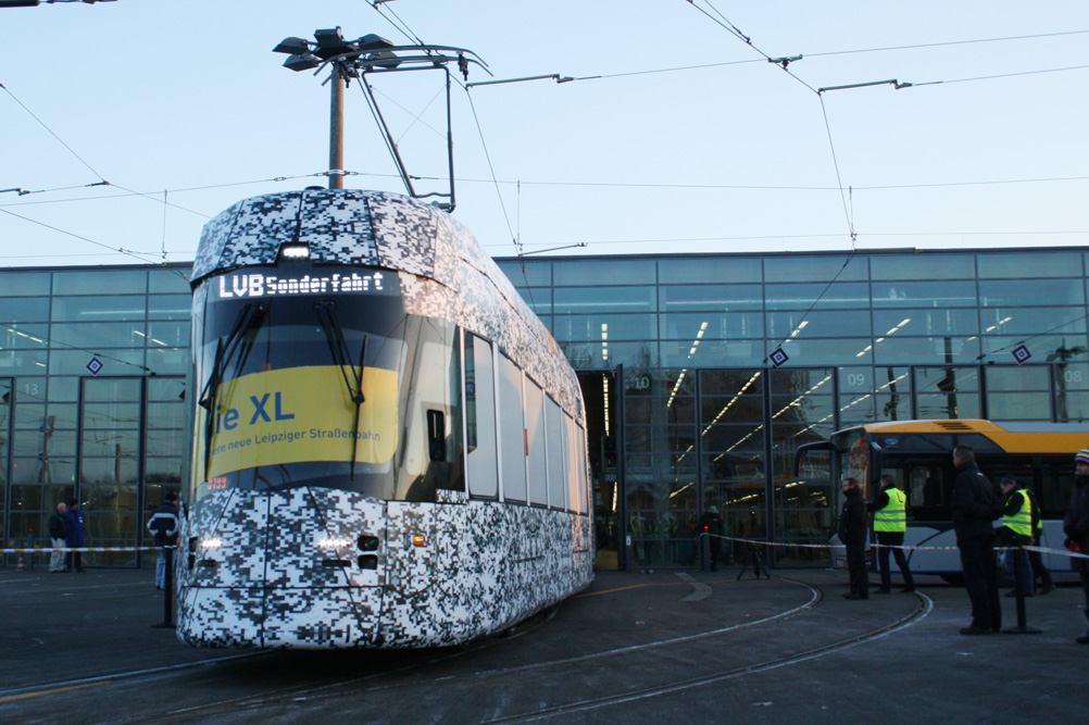 Der neue XL der LVB. Foto: Ralf Julke
