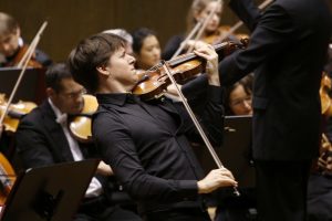 Violinist Joshua Bell im Gewandhaus Leipzig. Foto: Alexander Böhm