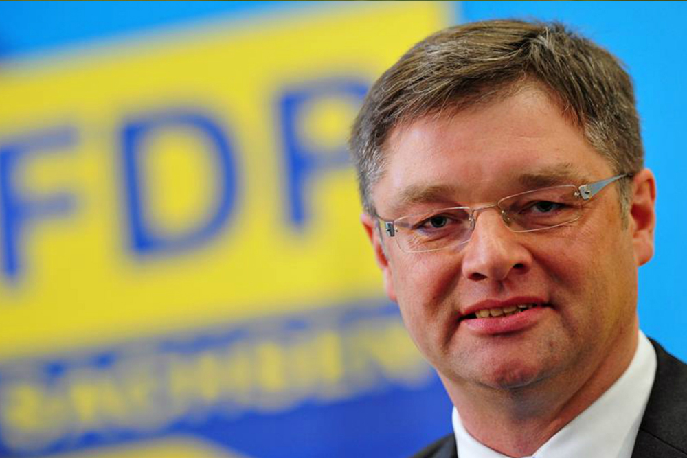 Holger Zastrow, Landesvorsitzender der FDP Sachsen. Foto: FDP