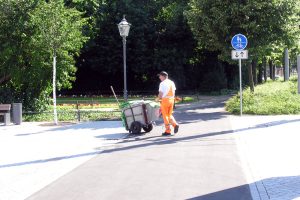 Einer, der einfach nur seinen verdammt einfachen Job macht. Foto: L-IZ.de