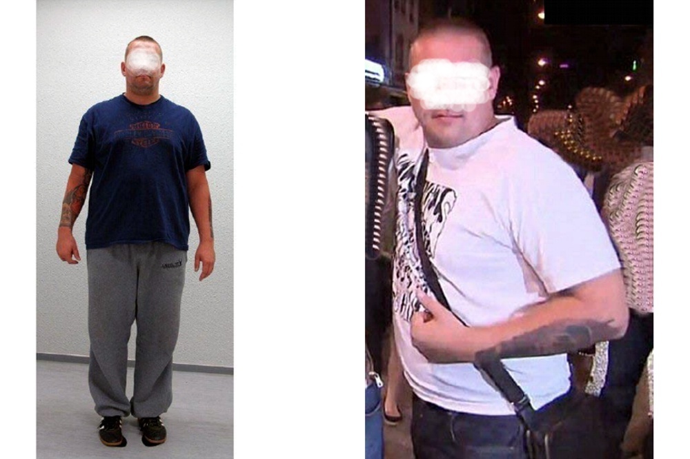 Fahndungsbilder (verfremdet). LKA Sachsen