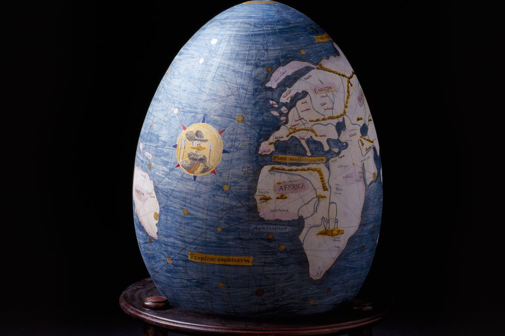 Eierglobus. Foto: interDuck