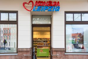 Der Konsum Leipzig setzt seit einiger Zeit stärker auf Bio, Vegan und neue Filialen. Hier die 2016 eröffnete in der Stötteritzer Schönbachstraße. Foto: Konsum Leipzig