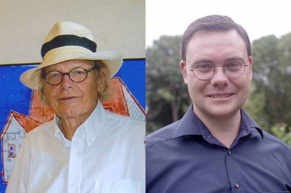 Vorsitzender Ulrich Becker und Sprecher Eric Buchmann. Foto: Hieronymus-Lotter-Gesellschaft