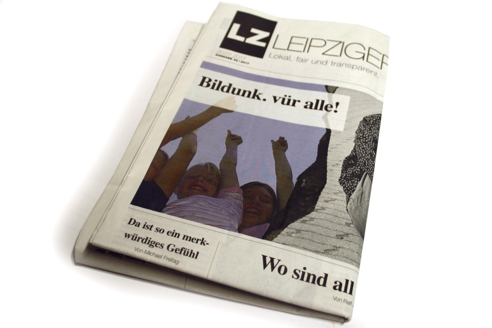 Leipzige Zeitung Nr. 39: Bildunk. vür alle! Foto: L-IZ