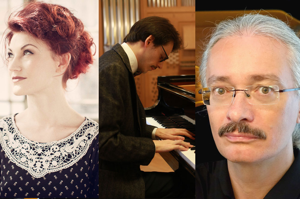 June Cocó, Jan Hugo und Stephan König weihen neuen Blüthner-Flügel in der naTo ein: Quelle naTo