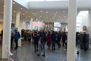 Tag der offenen Tür: großer Andrang im Neuen Augusteum. Foto: Annika Schindelarz/Universität Leipzig