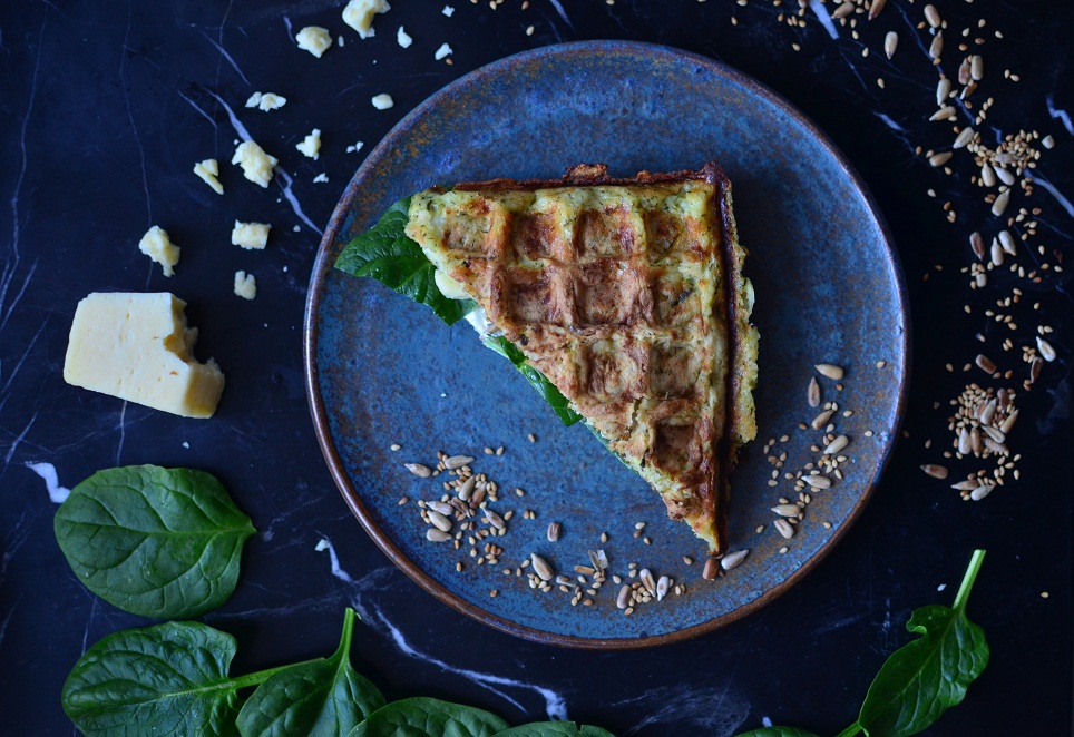 Waffelsandwich. Foto: Maike Klose