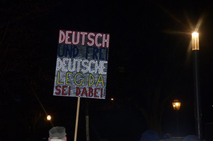 Bürgerbewegung, nicht Legida. Foto: Lucas Böhme