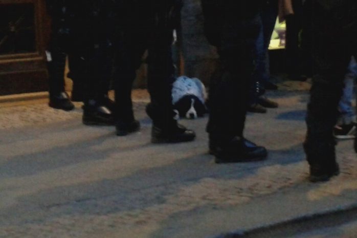 Wurde auch gekesselt, aber danach nicht angezeigt. Foto: L-IZ.de