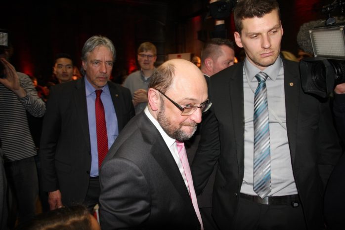 Fast zuviel Gedrängel. Vor der Bühne war schlecht Vorankommen. Foto: L-IZ.de
