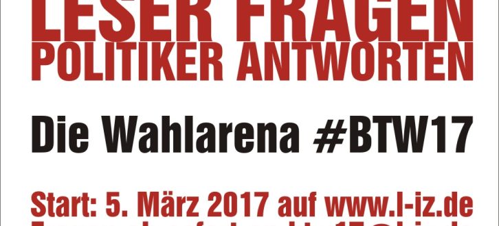 Die Aktion Bundestagswahl 2017 "#btw17" auf der L-IZ.de