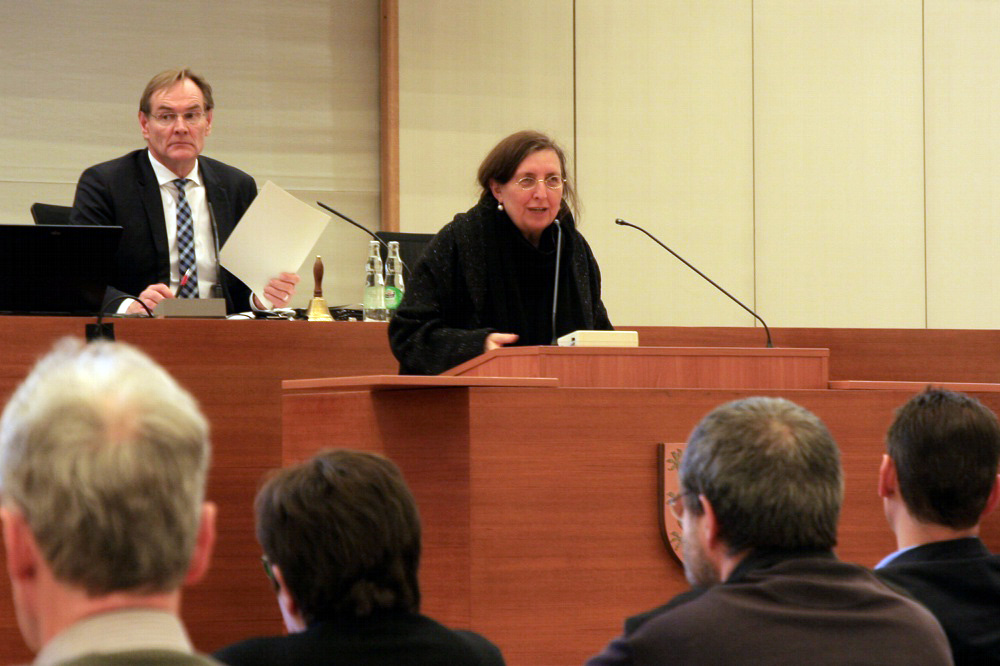 Dorothee Dubrau zum Westwerk. Foto: L-IZ.de