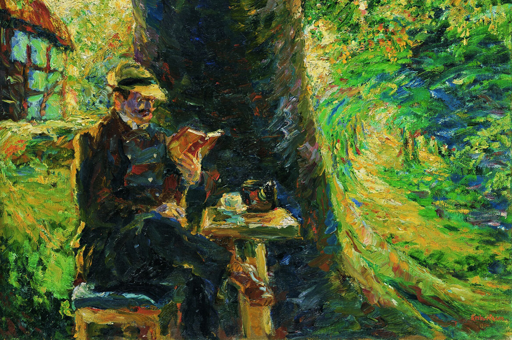 Emil Nolde „Feriengast“. (1904). Copyright: Nolde Stiftung Seebüll