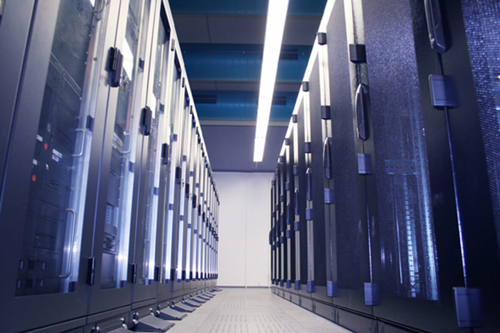 Das GISA-Rechenzentrum. Foto: GISA