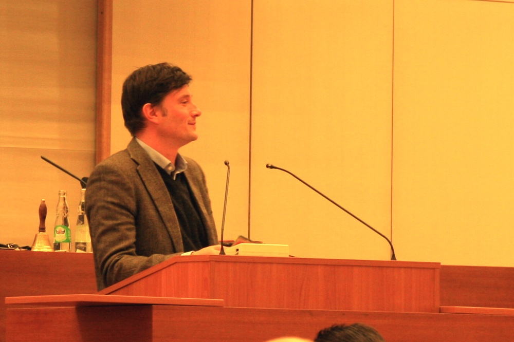 Heiko Rosenthal am 8. Februar 2017 im Stadtrat Leipzig. Foto: L-IZ.de