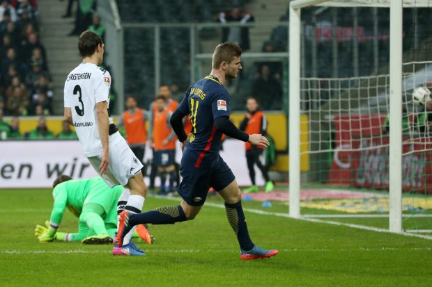 … und Timo Werner schossen die Tore für RBL. Foto: GEPA pictures