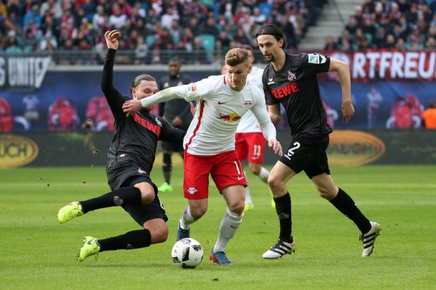 Timo Werner baut die Führung weiter aus. Foto: GEPA pictures/Kerstin Kummer