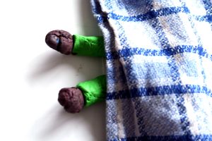 Sachse auf Tauchstation ... Foto: Ralf Julke