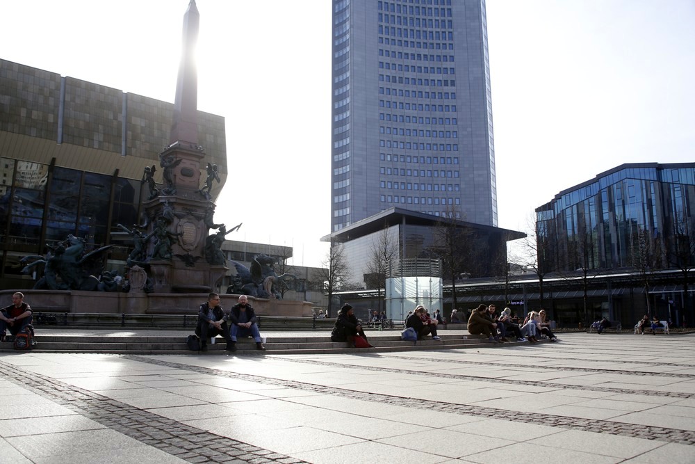 Dem Augustusplatz blieb die Bürgerbewegung Leipzig erspart. Foto: Alexander Böhm