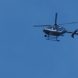 Der Polizeihubschrauber über Leipzig. Foto: L-IZ.de