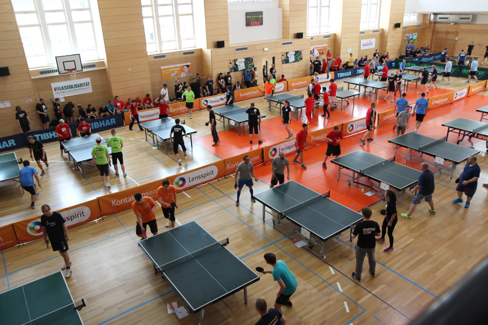 Konsum Leipzig Tischtennis Firmen-Cup. Foto: TT-Firmencup