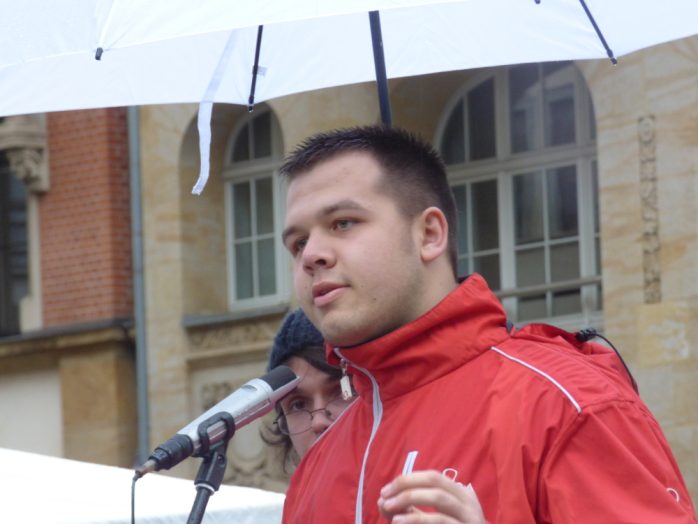 Offenes Mikro. Foto: Lucas Böhme