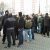 Demoteilnehmer bei "Die Rechte": Warten auf die Abreise am Bayrischen Bahnhof. Foto: L-IZ.de