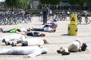 Anti-Atom-Flashmob 2011. Foto: Ralf Julke