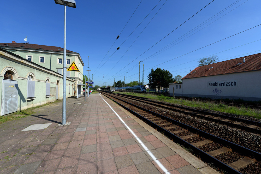 Bahnhof Neukieritzsch. Foto: Deutsche Bahn